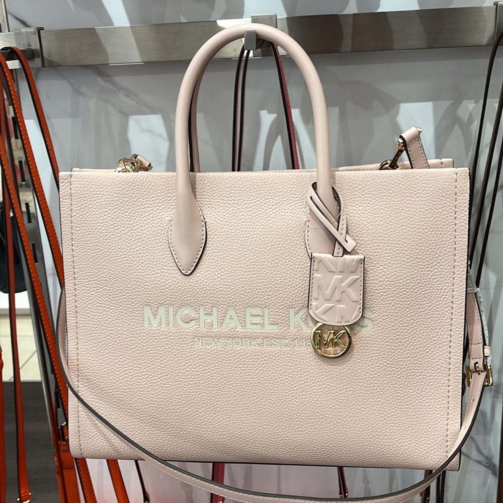 Michael Kors Medium Mirella 35S2G7ZT7L Tote Bag 
Powder Blush Multi
NWT